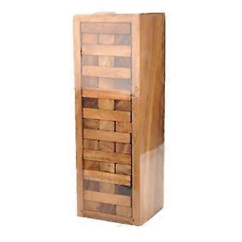 Solid Wood Stacking Tower Game