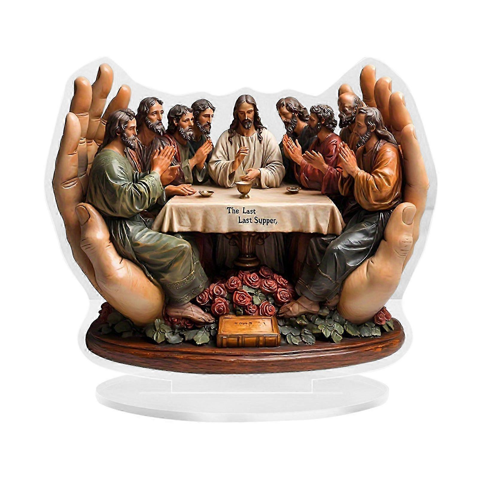 2D Last Supper Acrylic Decor Sign