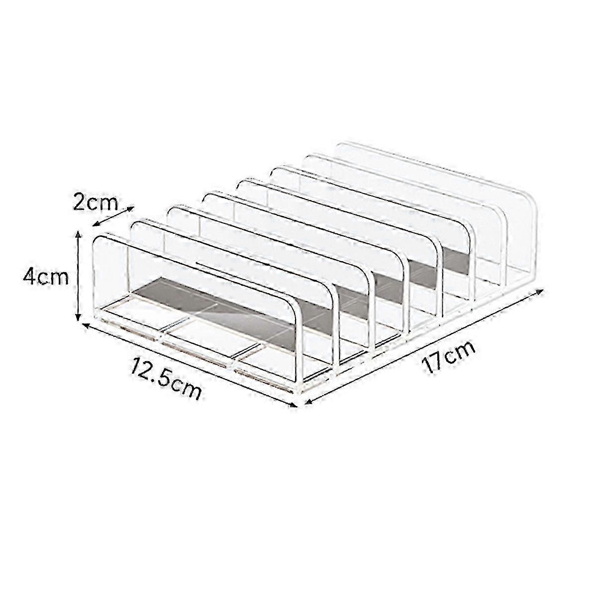 Modern Transparent Disc Organizer