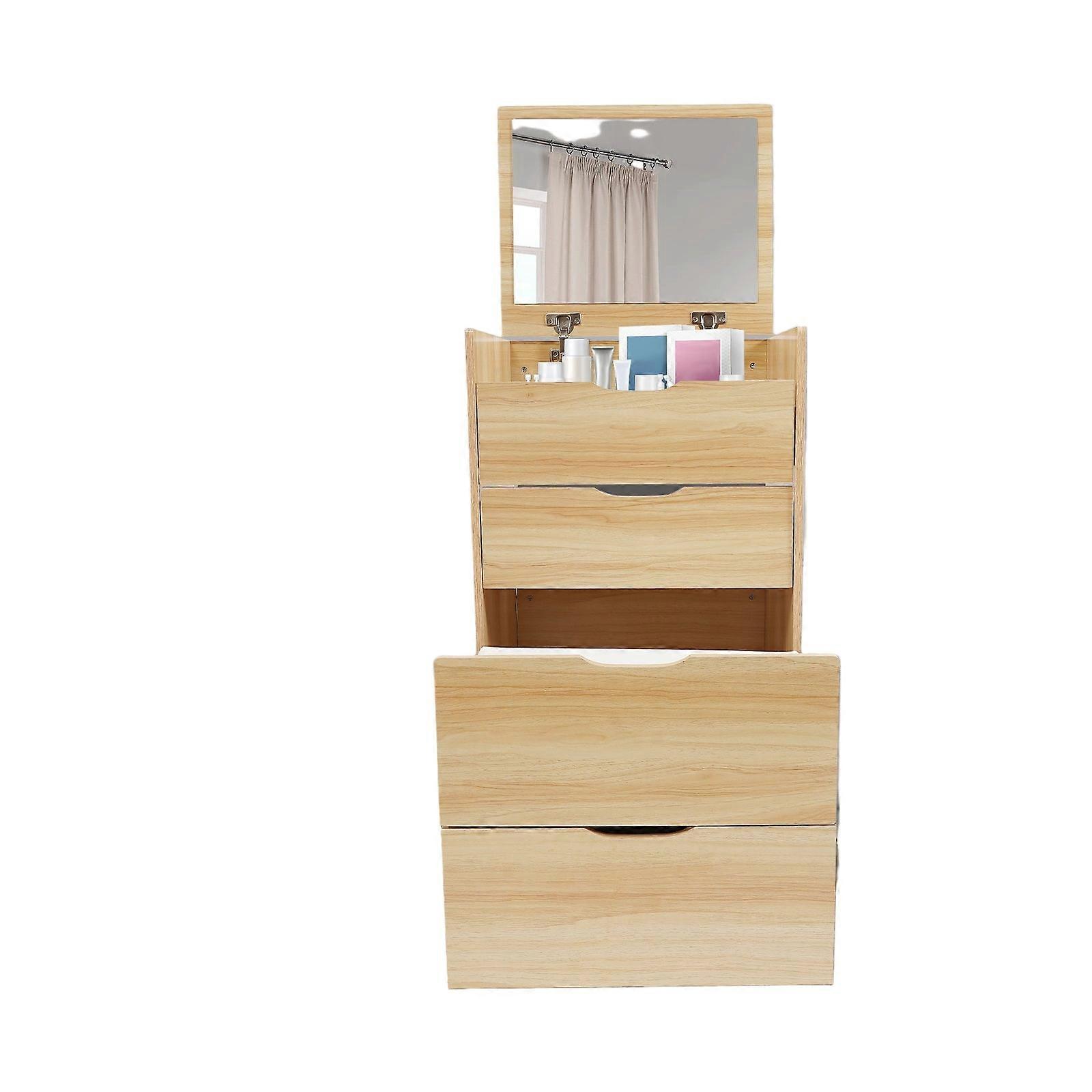 Make-up tafel - kaptafel - schminktisch - dressing table - log variant