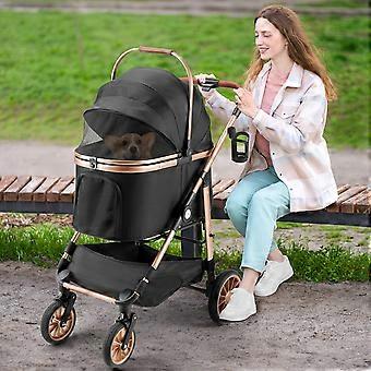 Pet stroller - Pet carrier - Cat stroller - Dog stroller - Carrier basket.