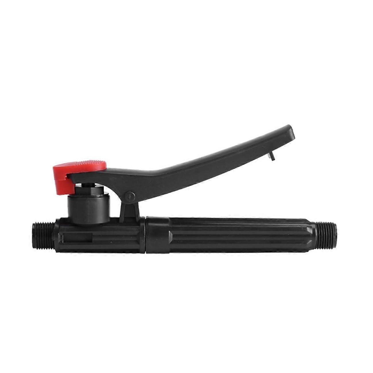 Pressure Sprayer Handle Replacement with Smooth Trigger Control, Durable Ergonomic Design, Black and Red