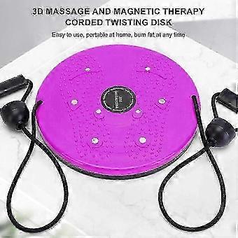 Waist Whisper - Tailletrainer voor figuurvorming. Waist Whisper trainingsapparaat paars; Waist Whisper tailletrainer voor figuurvorming. Waist Whisper trainingsapparaat