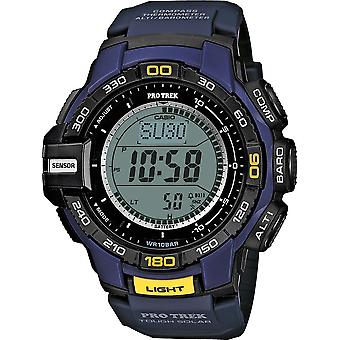 Casio pro trek digital blue watch for Quartz Digital Man with PLASTIC bracelet PRG-270-2ER