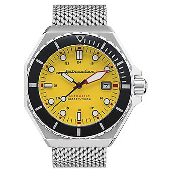 Spinnaker vintage dumas automatisk analog mann klokke med rustfritt stål armbånd SP-5081-44