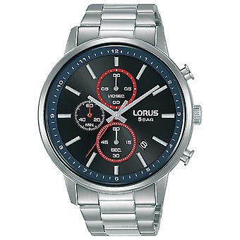 Lorus sport mand ur til Mænd Analog Quartz med rustfrit stål armbånd RM397GX9