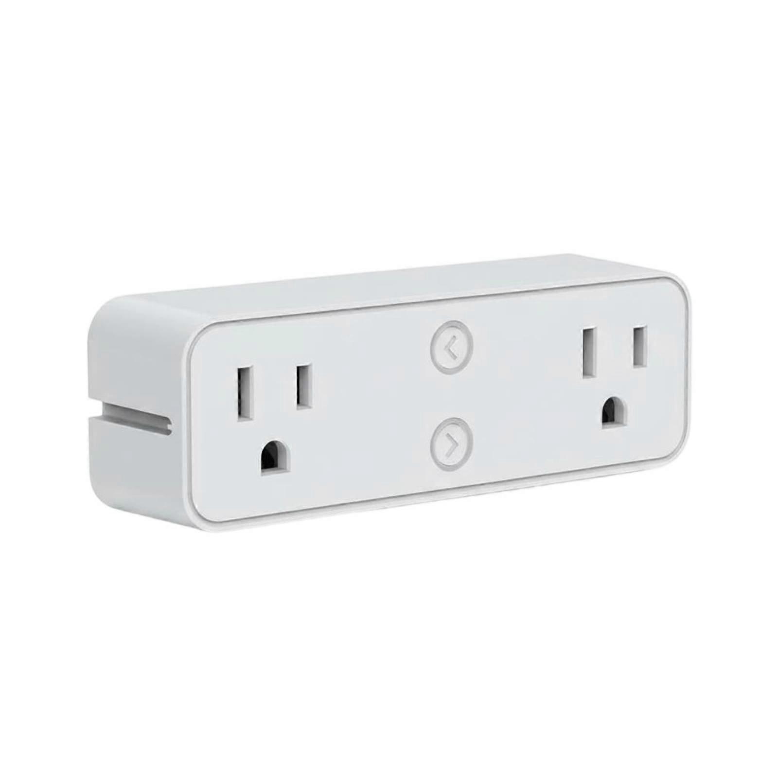 Wall Outlet with Shelf Timer and Schedule Double Outlet Sp Alternating Current E