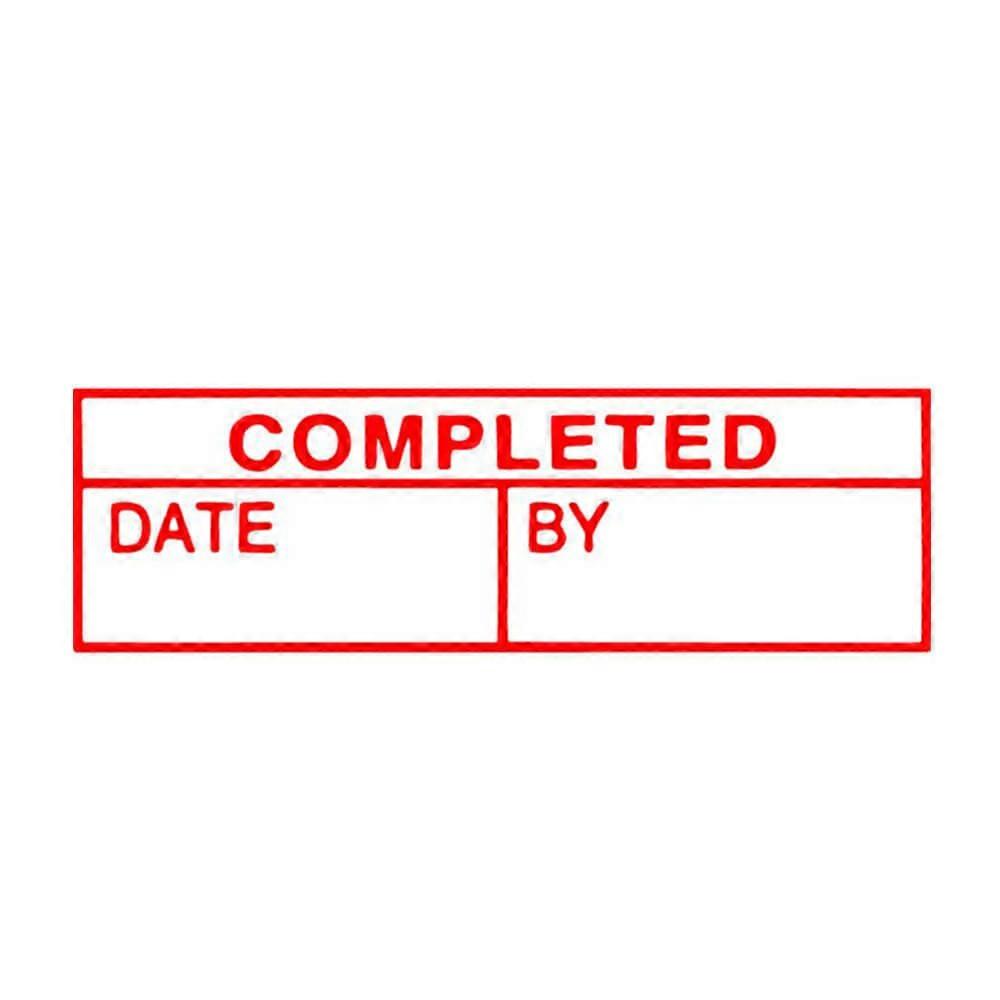 COMP DATE BY X Stamper Self Inking Message Stamp Ergonomic Durable Material