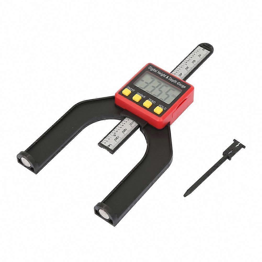 Digital Precision 0-80mm Height Depth Gauge and Caliper Measuring Tool