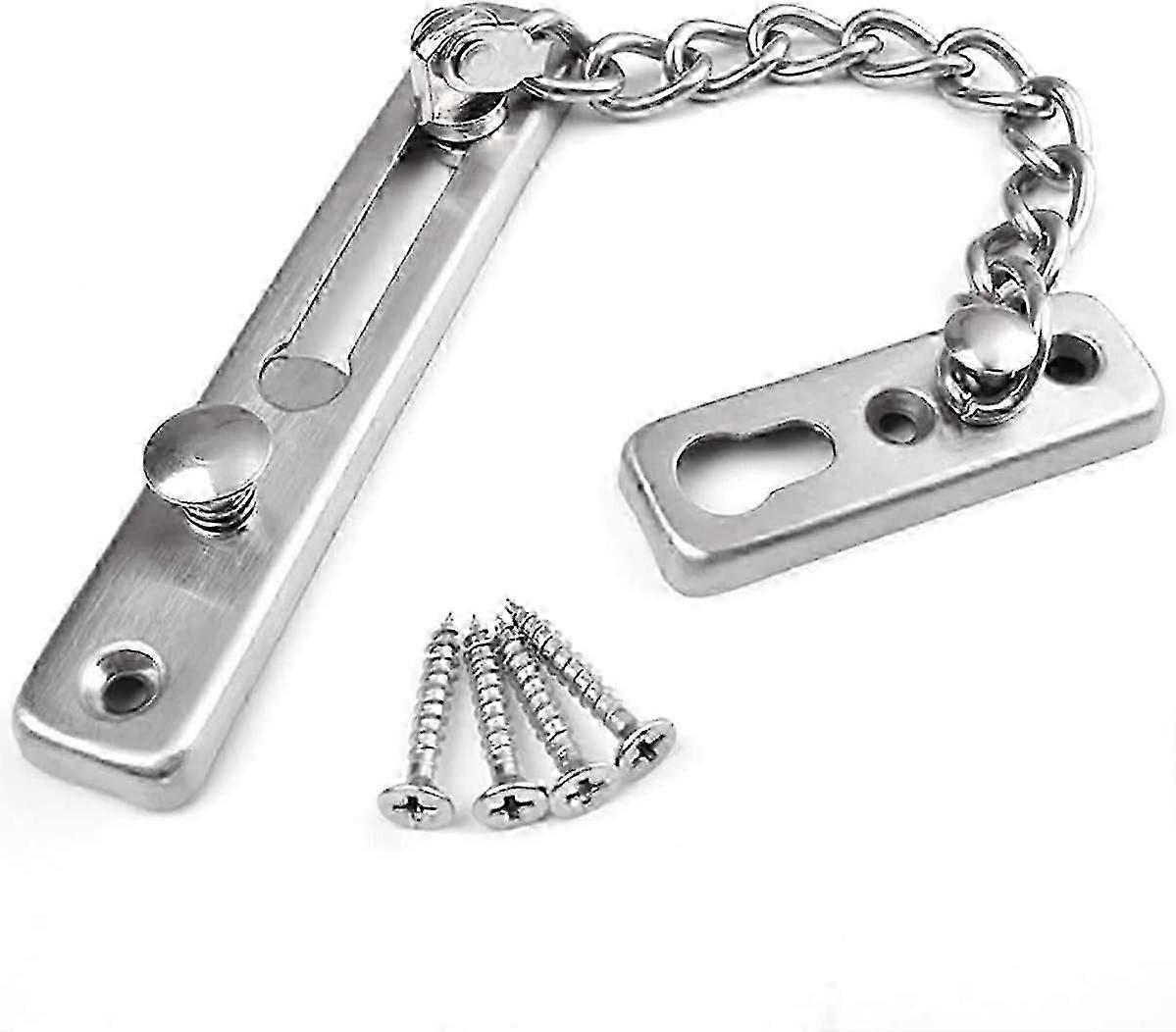 Brushed Stainless Door Chain Lock