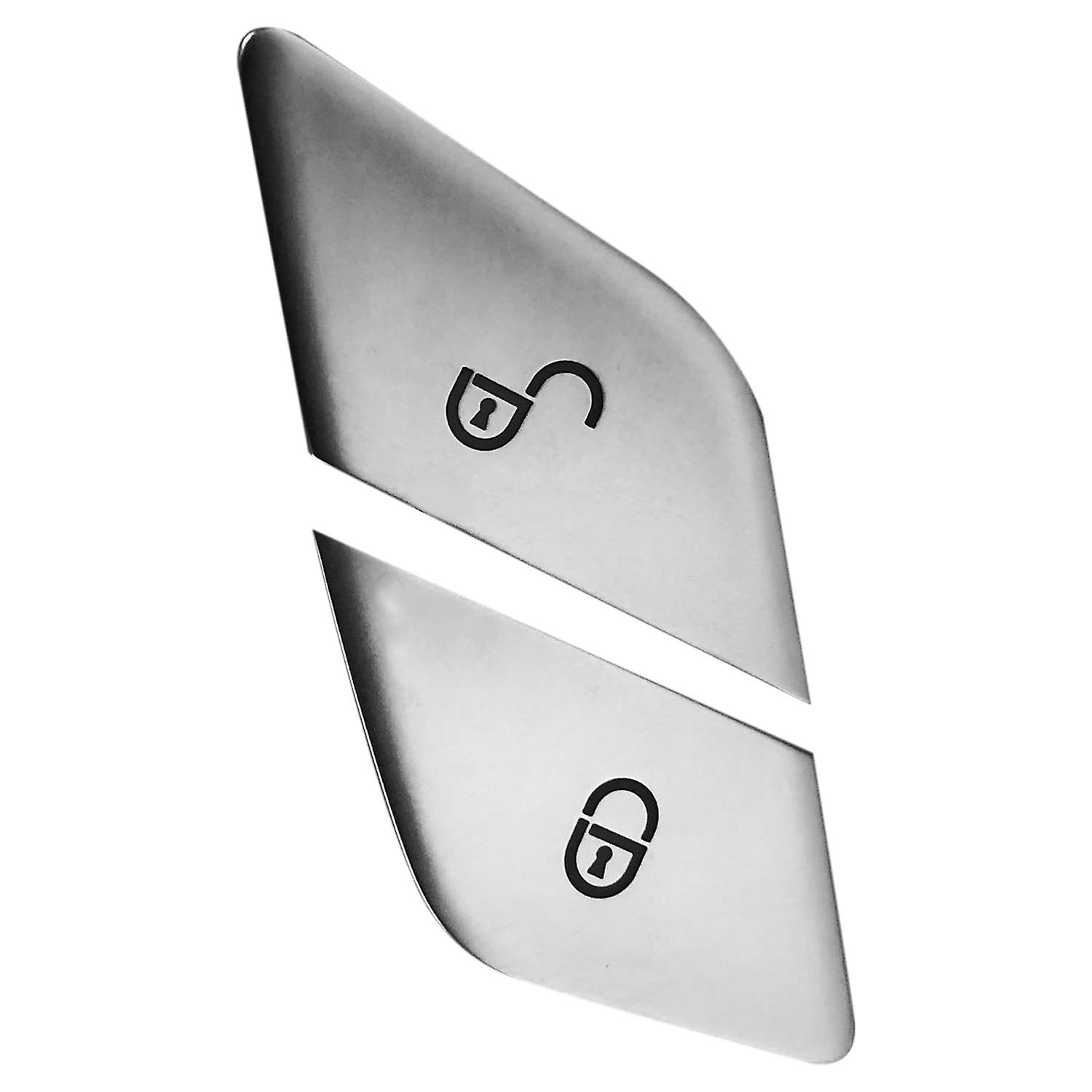 Car Door Switch Unlock Buttons Sequins Decoration Cover Trim for W205 W213 X253 C E Class GLC 2015-