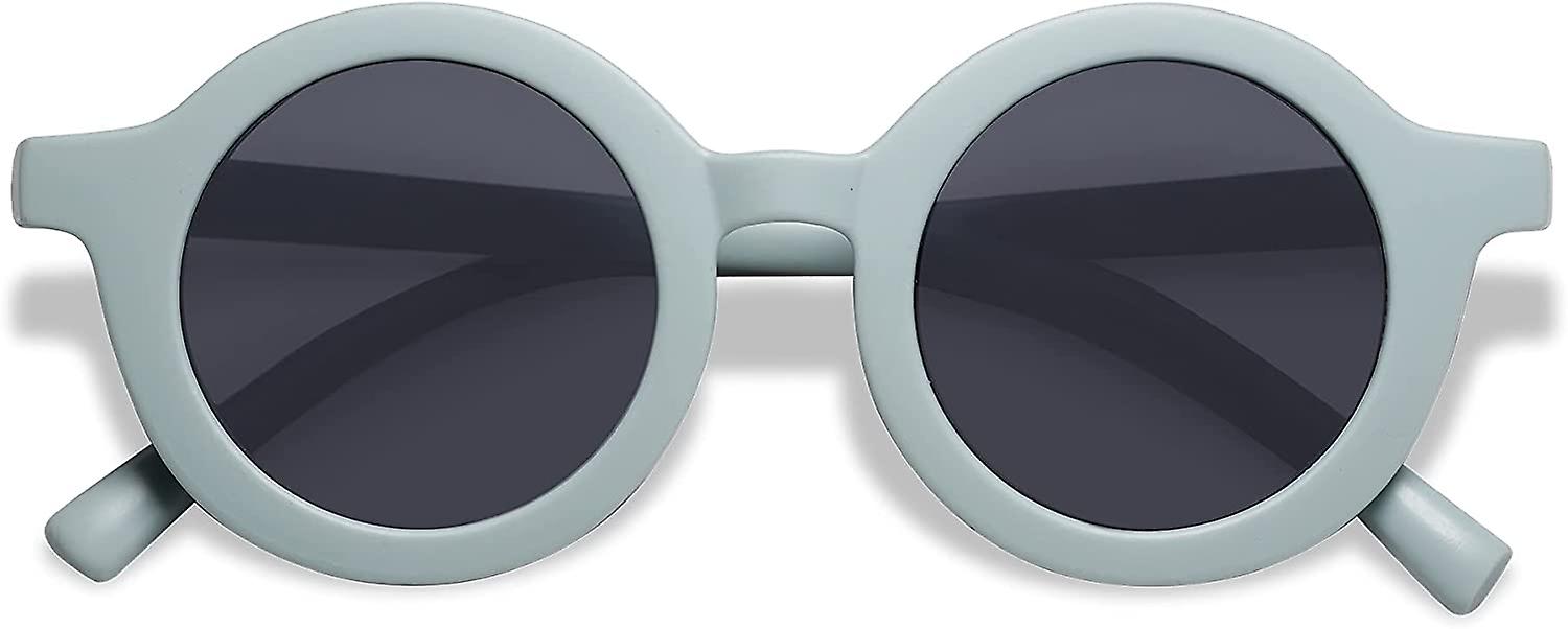 Söpö pyöreä polarisoidut aurinkolasit lapsille Tytöt Pojat Uv400 Protection De Sol Gafas Beach Loma