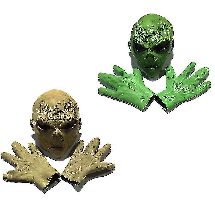 Halloween Scary Mask Skull Skeleton Cosplay Funny Gloves Realisticghost Mask