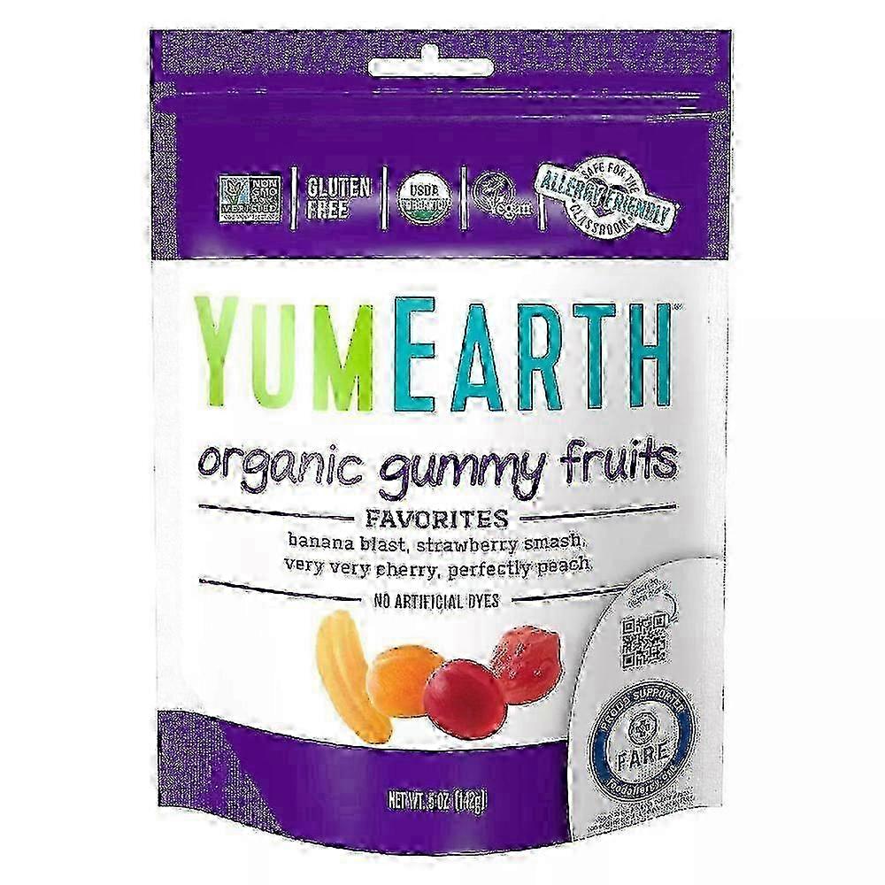 Yumearth Organic Gummy Fruits, 5 Oz