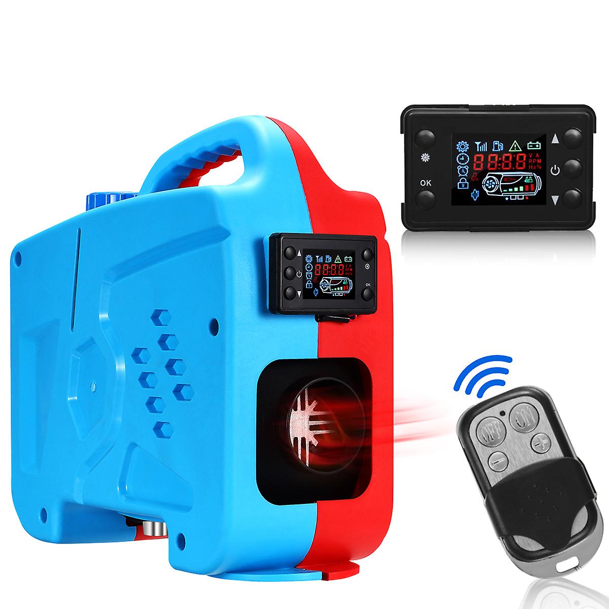8Kw 12v All-in-one Diesel Car Heater With Remote Control For Rv, Motorhome, Trailer, Truck, Boat