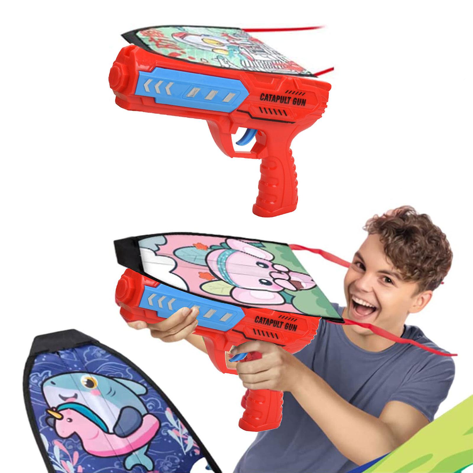 2023 New  Kite Launcher Toys With Kite Toy Set, 2023 New Kids Kite Launcher, Funny Beach Kite Toy Outdoor Toys For Kids