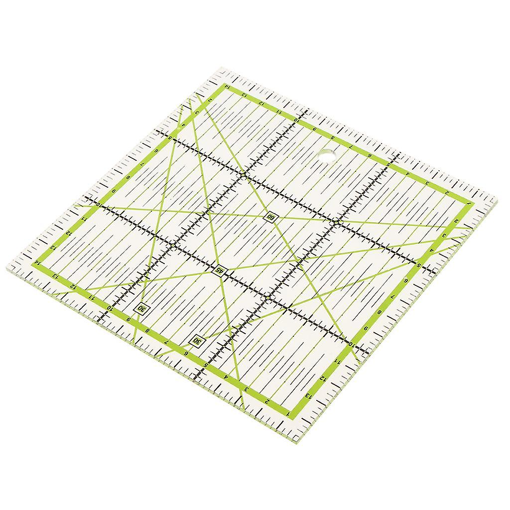 1 Piece Plastic Quilting Template Patchwork Tailor Sewing Ruler Square