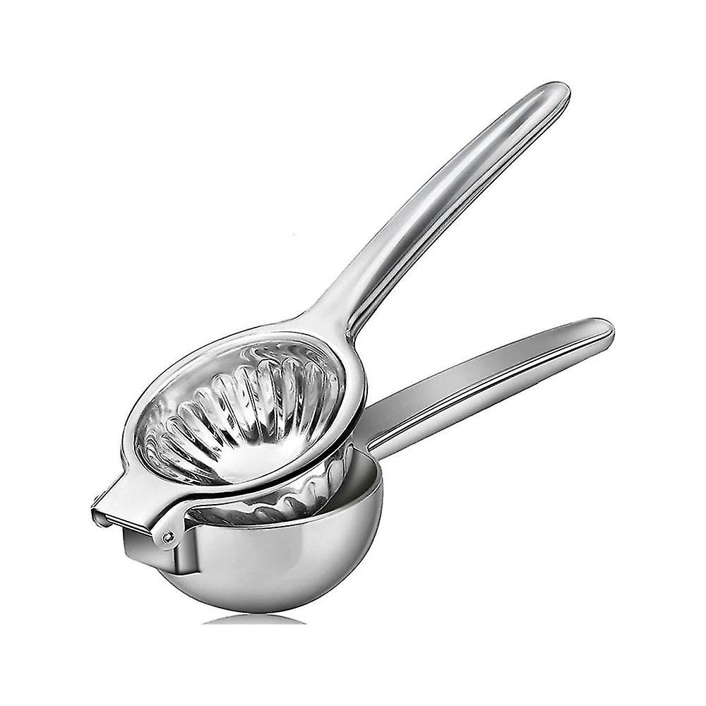 Lemon Squeezer, - Stainless Steel Extra Manual Lemon Juicer Squeezer With Solid Metal
