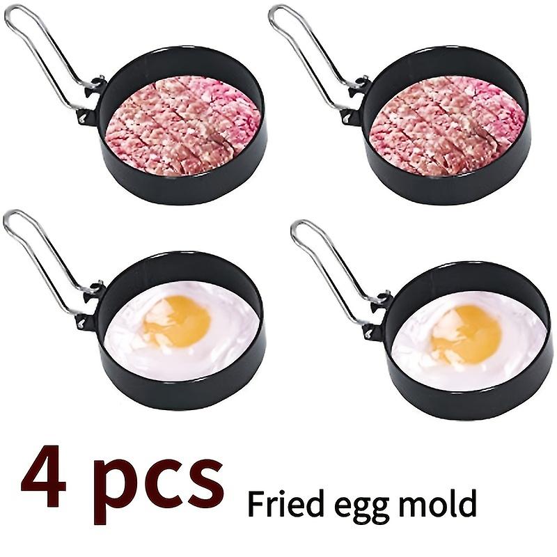 4 balen z nerezov oceli vajen krouek surgehai nelepiv vajen krouek mcmuffin sendvie smaen nebo tvarovn vajec domc sndan vaen nstroje na vaen