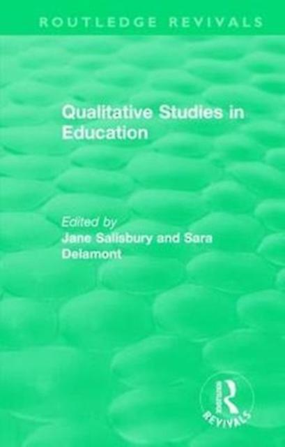Qualitative Studies In Education 1995 Paperback Book