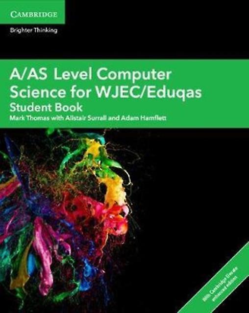 Aas Level Computer Science For Wjeceduqas Student Book With Digital Access 2 Yea by Adam Hamflett Paperback Book