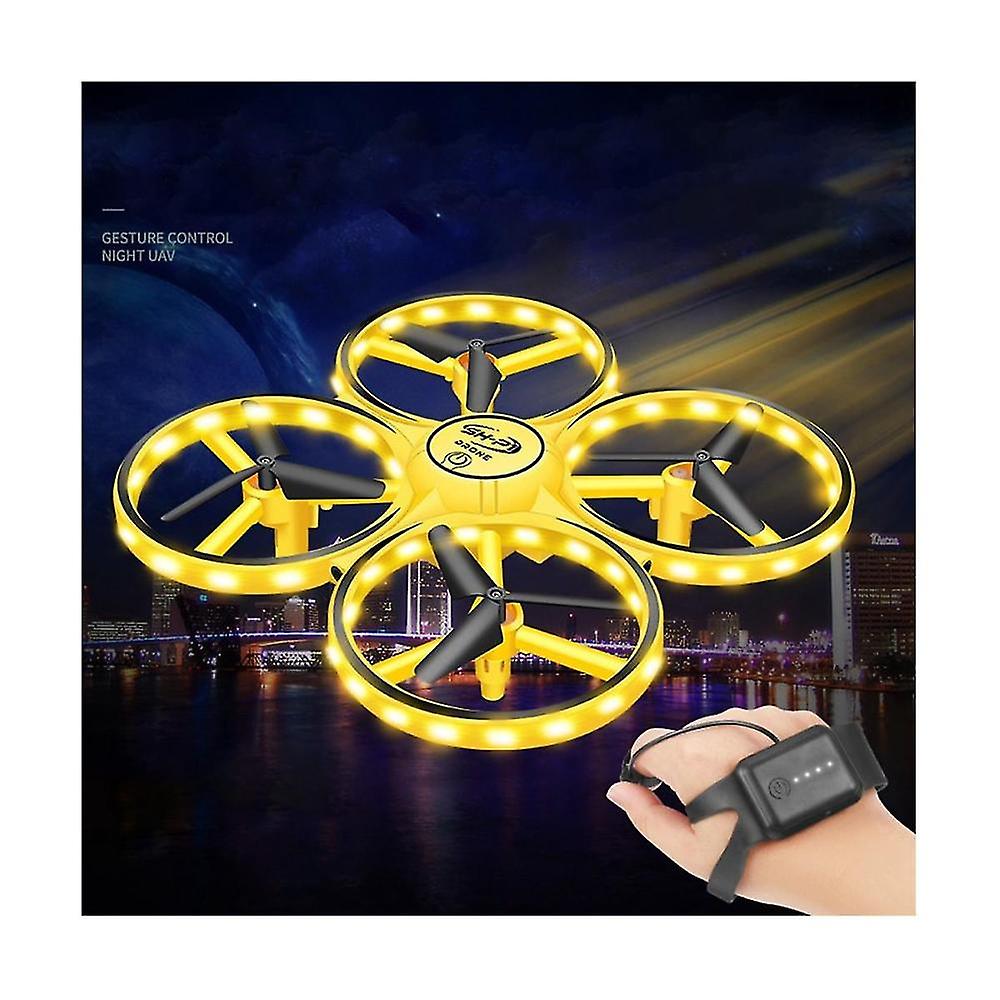 Gravity Induction Four-axis Suspension Watch Induction Obstacle Avoidance Uav Toy Remote Control