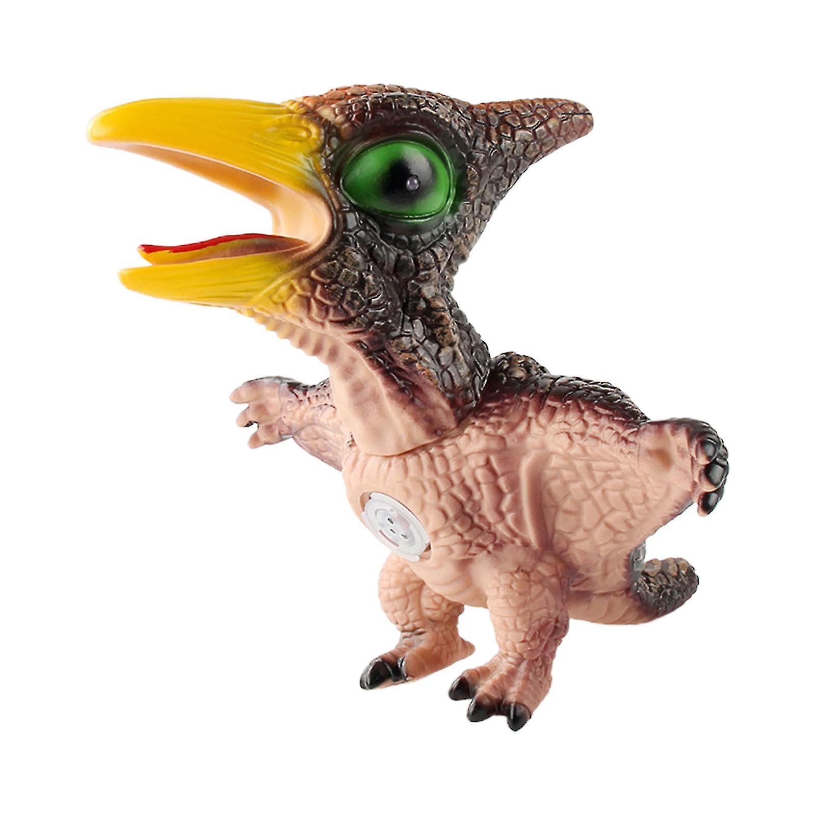 Dinosaur Model With Sound Realistic Stress Relief Soft Rubber Squeeze Dinosaur Figure Collection Model Birthday Gift