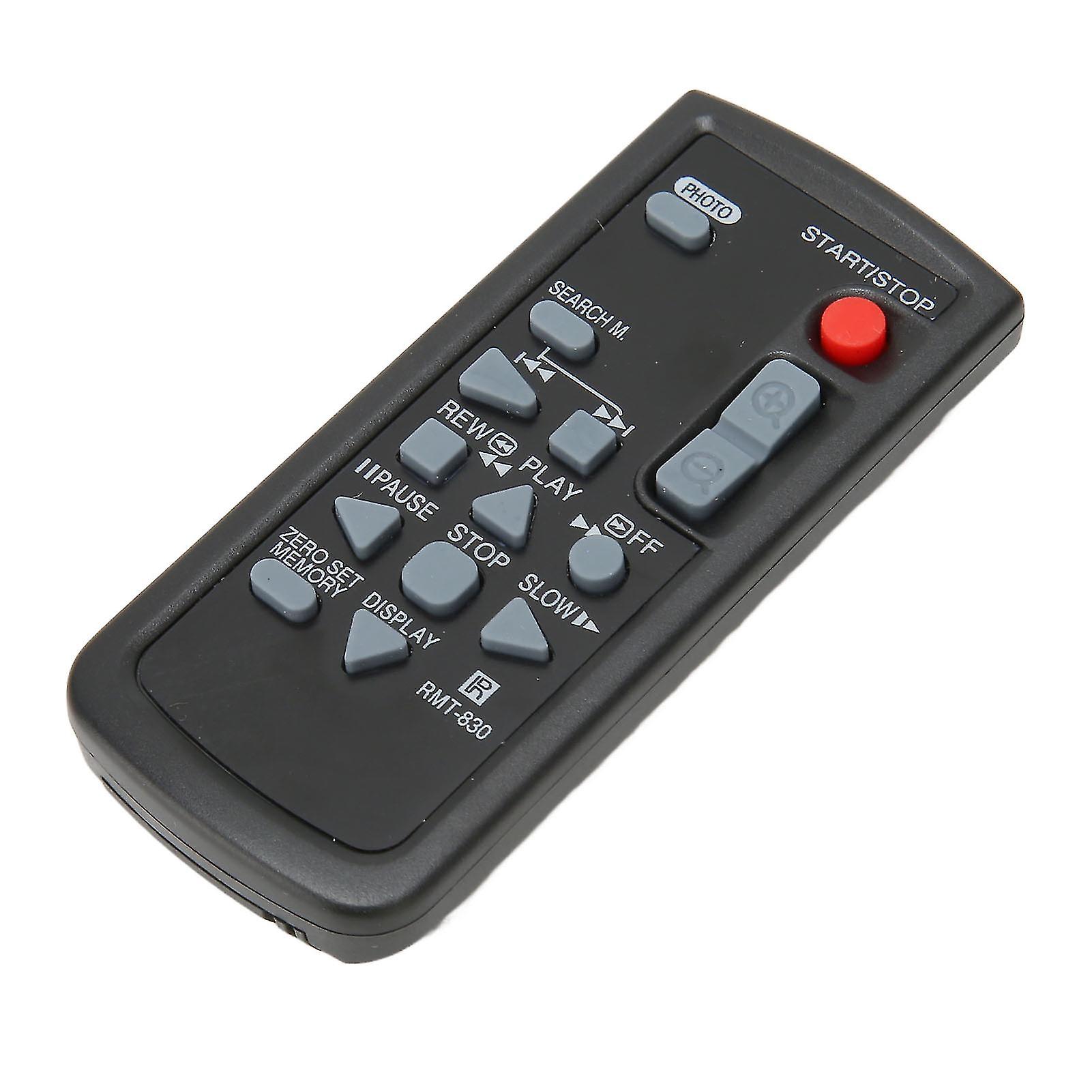 RMT 830 Remote Control Sensitive Multi Functional Replacement Remote for Camcorders 