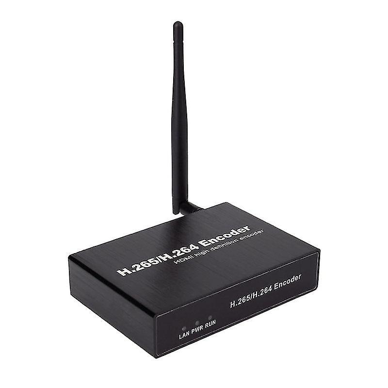 H.265 H.264 HDMI Video Audio Wifi Encoder IPTVS RTSP RTMP Onvif HDMI Encoder H265 For Live Streaming Broadcast (eu Plug)