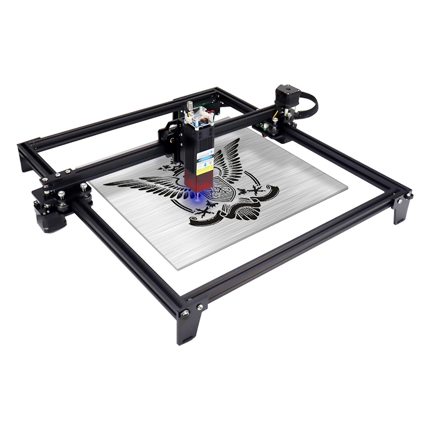 Laser Engraver FAC Spot 10W Compression Ultra-thin 0.08mm Fixed-focus Desktop DIY Full-Metal Engravi