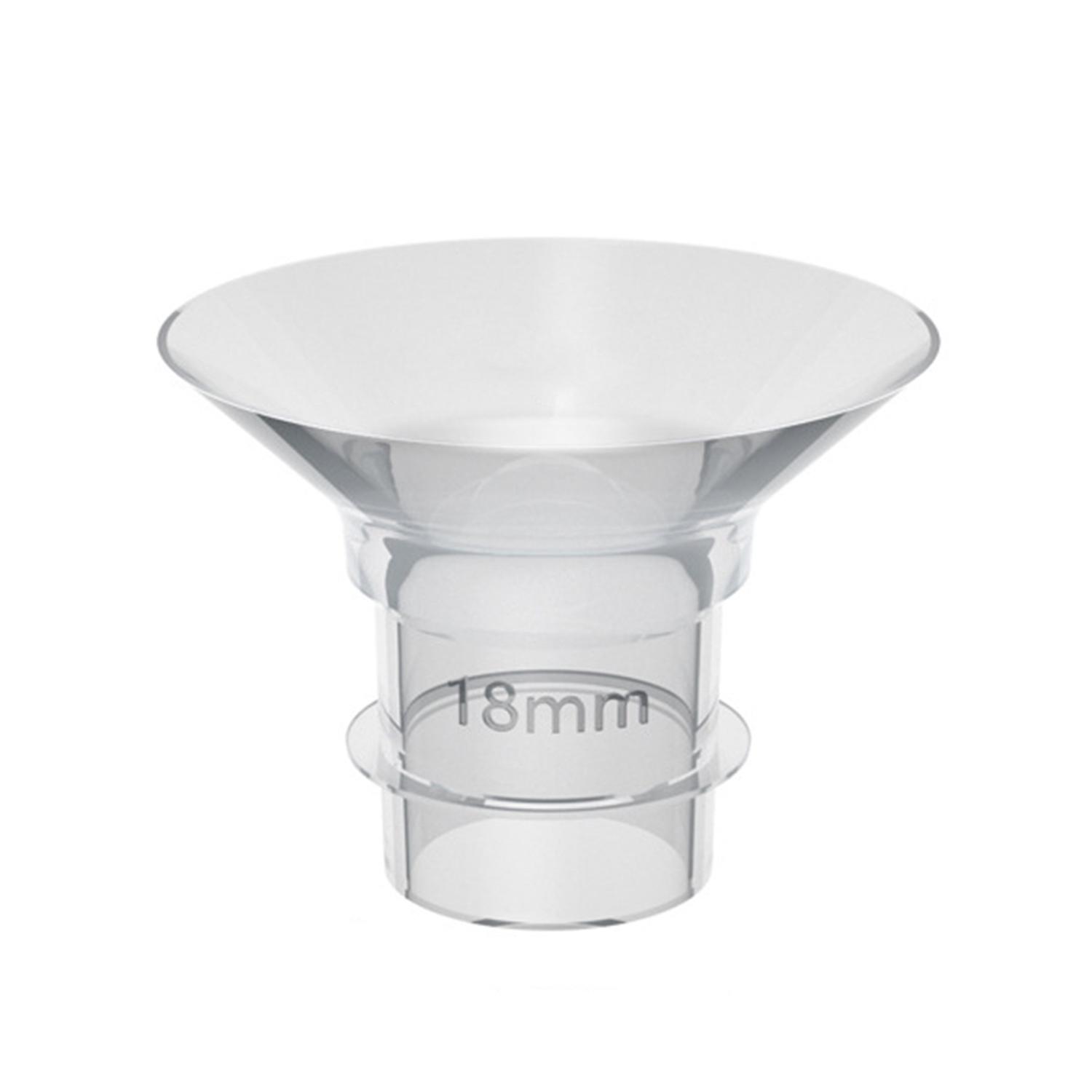 Parte del tiralatte Gli inserti della flangia convertono Perfect Fit Materiali per uso alimentare senza BPA Tiralatte Parte W 18mm