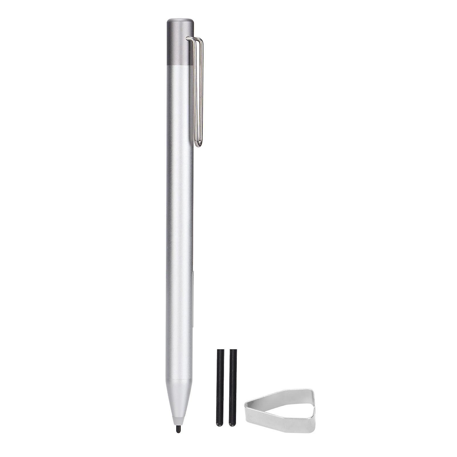 Stylus Pen Intelligent 1024 Pressure Points Accurate Highly Sensitive No Delay For Microsoft Smart PenSilver 
