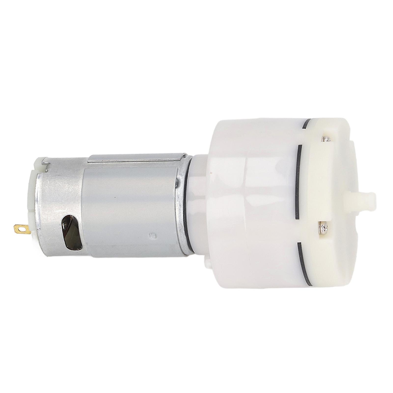 Uadme Micro Air Pump, Mini Air Vacuum Pump Anti Corrosion ABS POM High Efficiency 1200mA Air Vacuum Suction Pump for Bathroom DC 24V