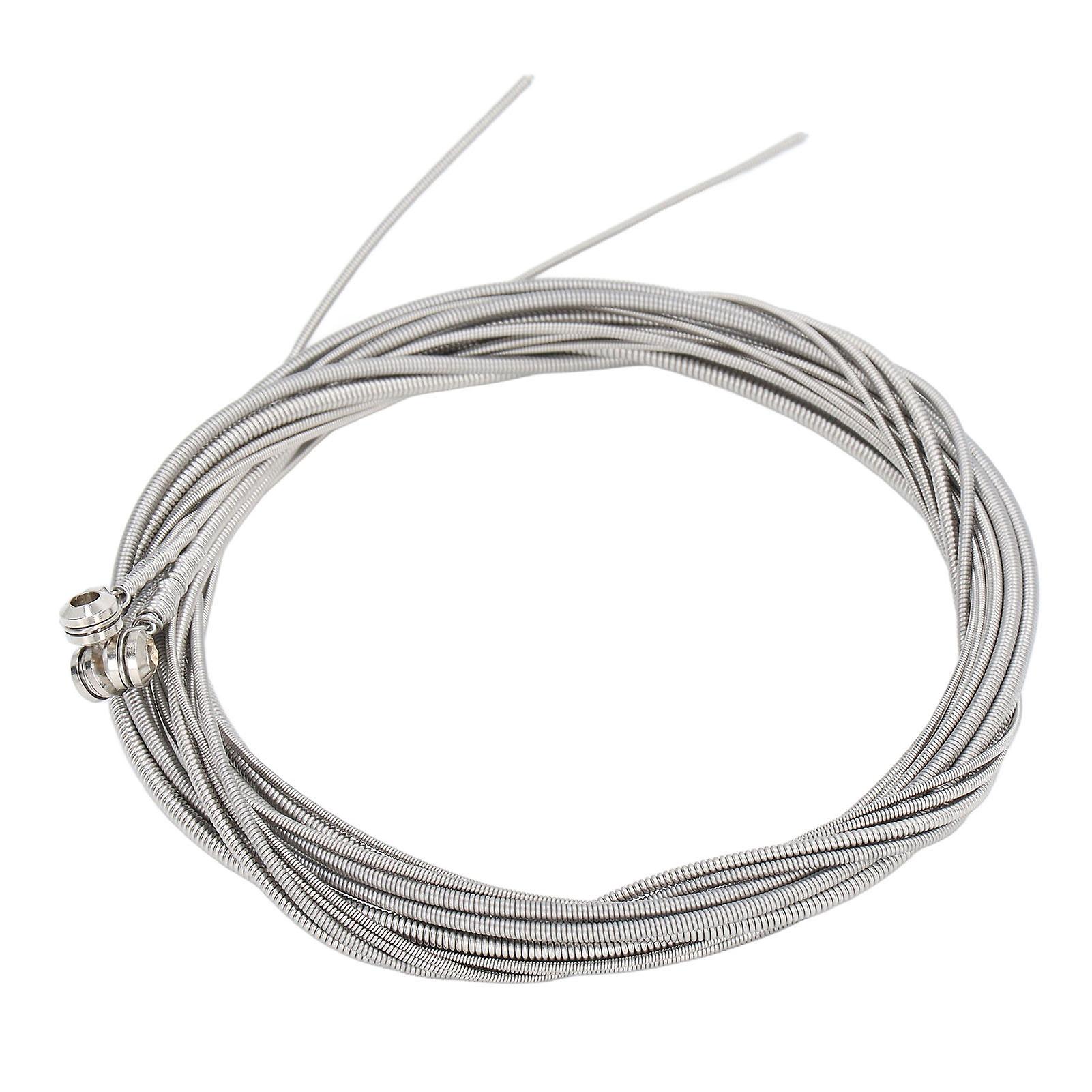 4Pcs Guitar String Ball End Steel Bass Strings Instrument Accessory for Replacement