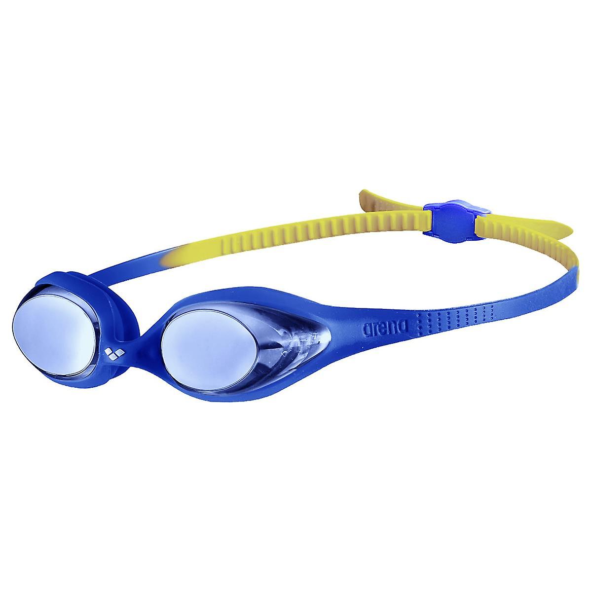 ARENA JUNIOR SPIDER MIRROR GOGGLES - BLUE/YELLOW - Unisex