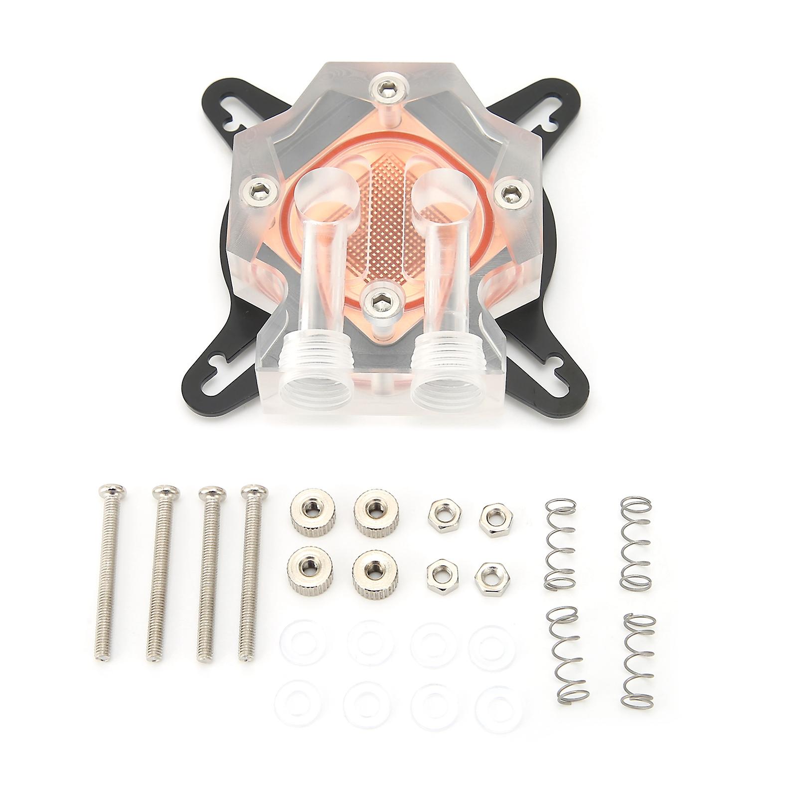 Water Cooling Base Full Range Universal Transparent Graphics Card Copper Water Computer Accessories
