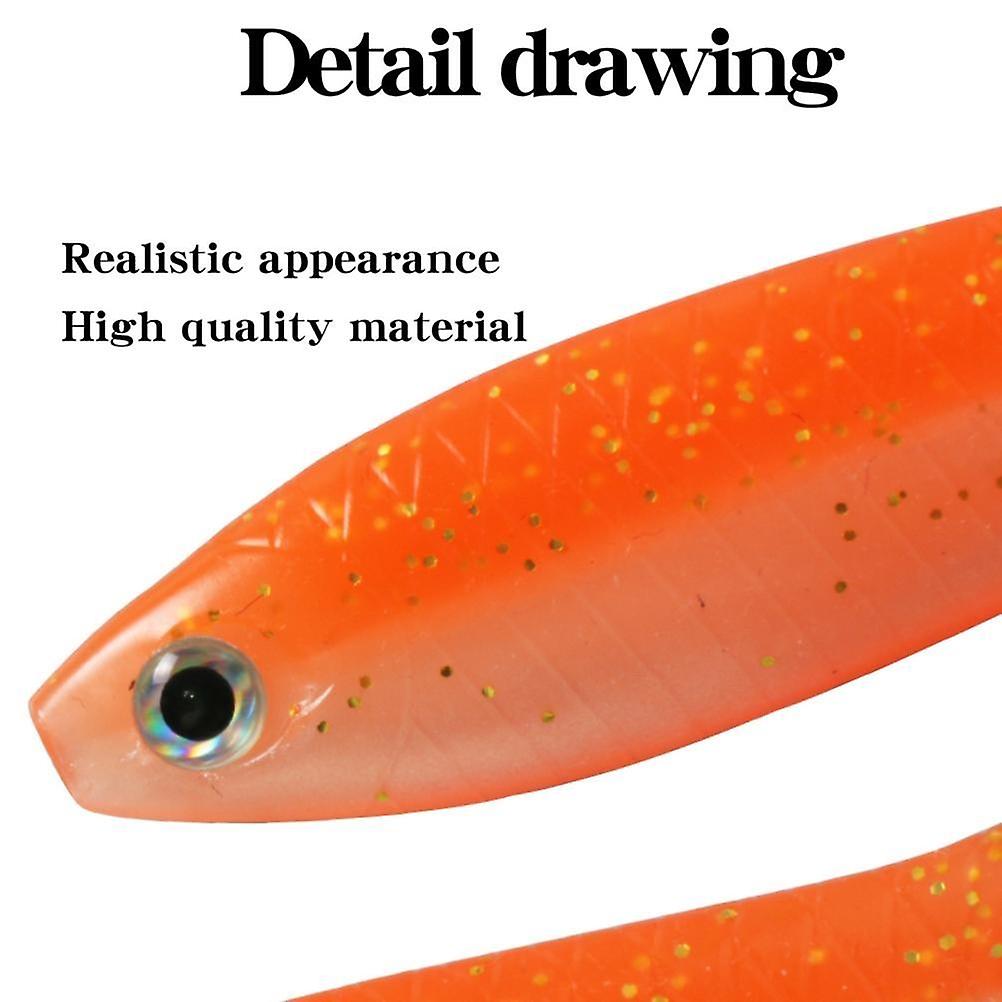 10cm Angelköder Hopping-Simulation Schmerle Softbait Schwimmköder Angelköder Barsch Swimbait für Salzwasser Süßwasser