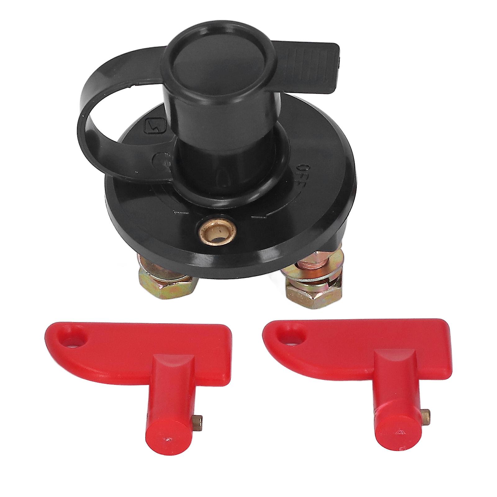 Battery disconnect switch Power cutoff, suitable for DC 12V and 24V