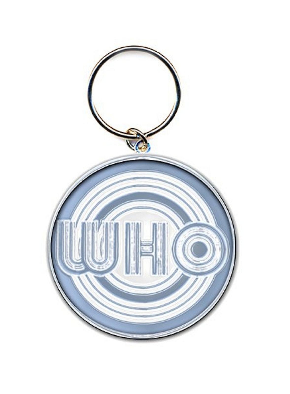 The Who Keyring Circles Band Logo Keychain
