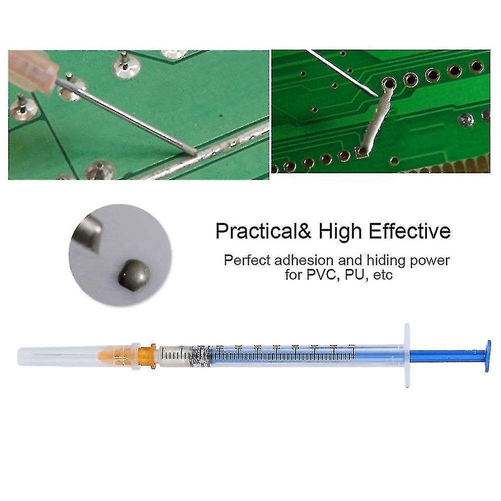(0.1ml) Electricity Conductive Silver Glue Thermal Compound Curing Silver Paste For Circuit Board