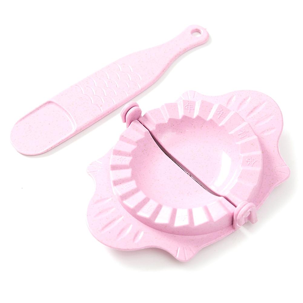 OuZhan Wheat Straw Dumpling Mold Maker with Spoon DIY Dough Pie Baking Kitchen Tool