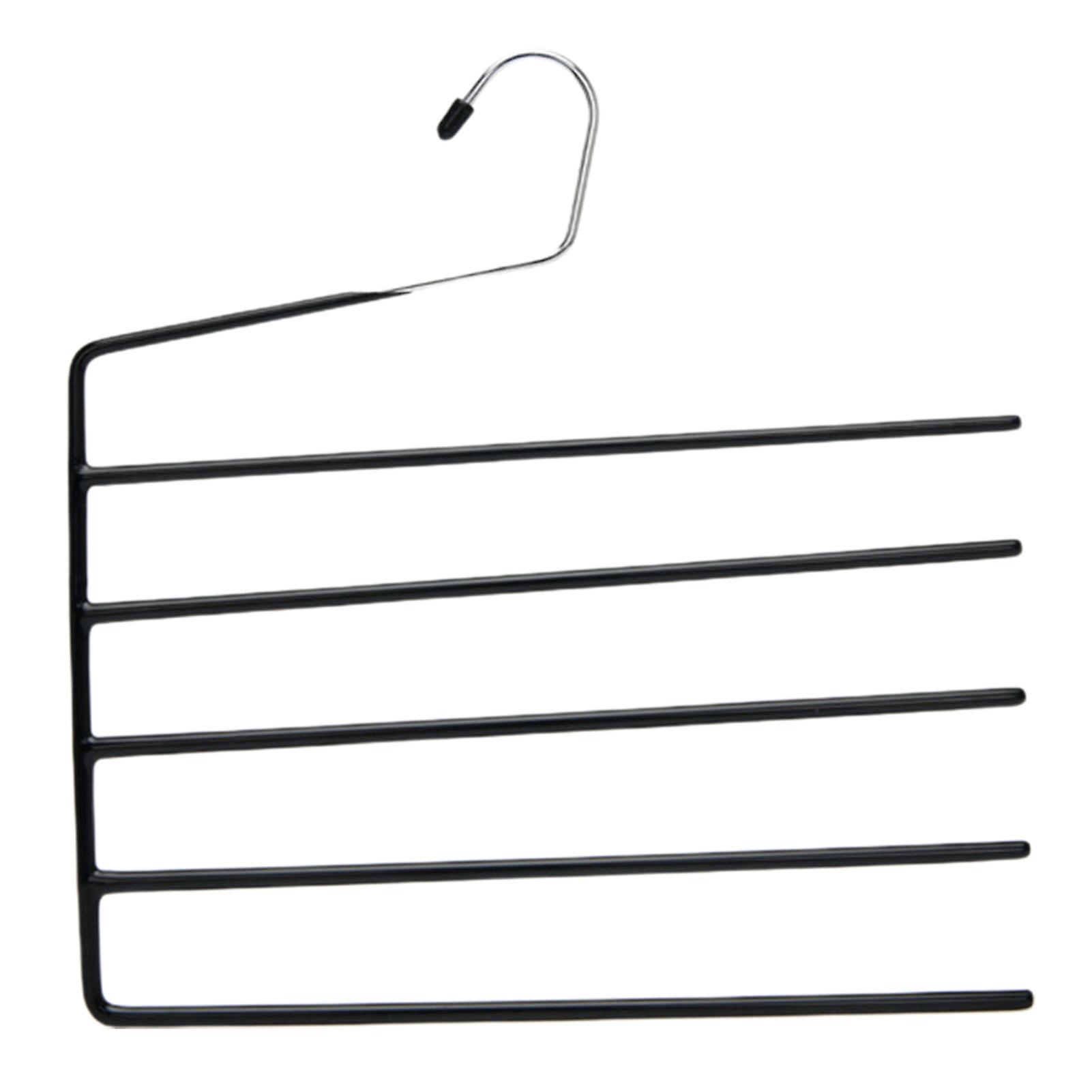 Pants Rack Multi-layer Open Design Space-saving Wrinkle-free Multipurpose Efficient Closet Organization Hanger