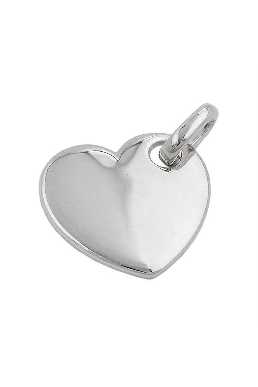 Pendant Heart Polished Silver 925 - Gl92700