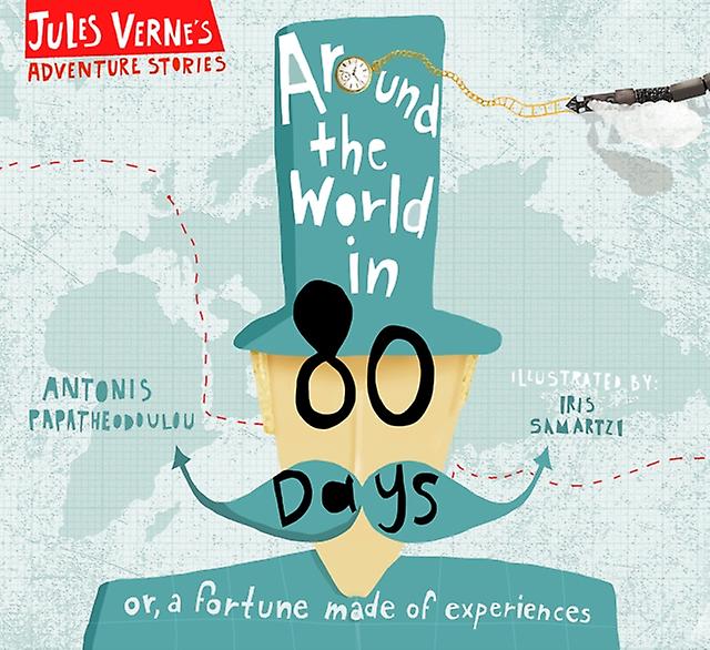 Around The World In Eighty Days by Jules Verne Hardback Book
