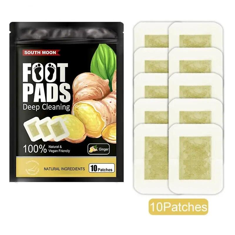 20pc Natural Detox Foot Patch Pads Stress Relief Body Toxins Improve Foot Sleep Slimming Cleansing Herba Foot Stickers~15831