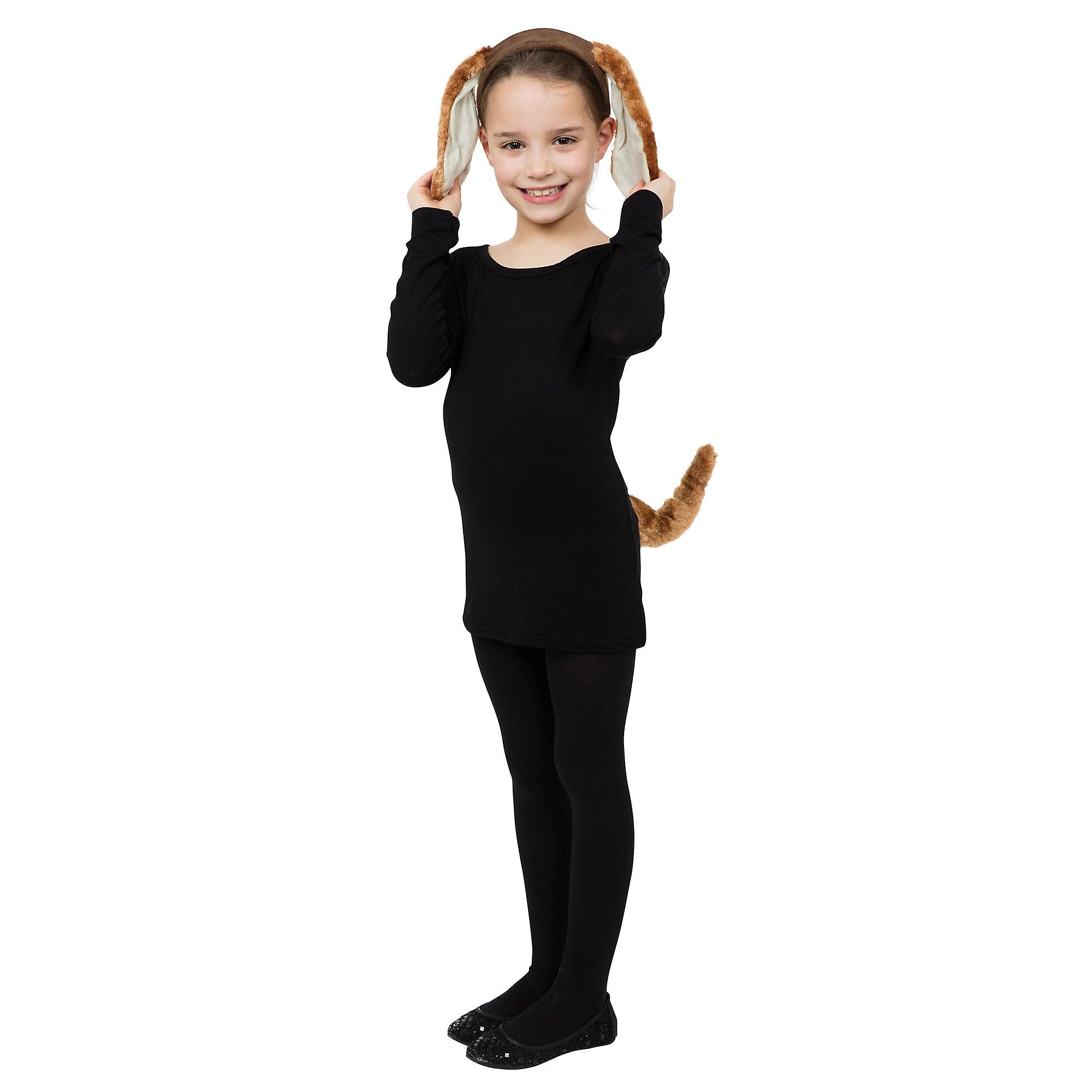 Chien Ensemble Oreilles + Queue Déguisements Instantanés Unisexe Ds155