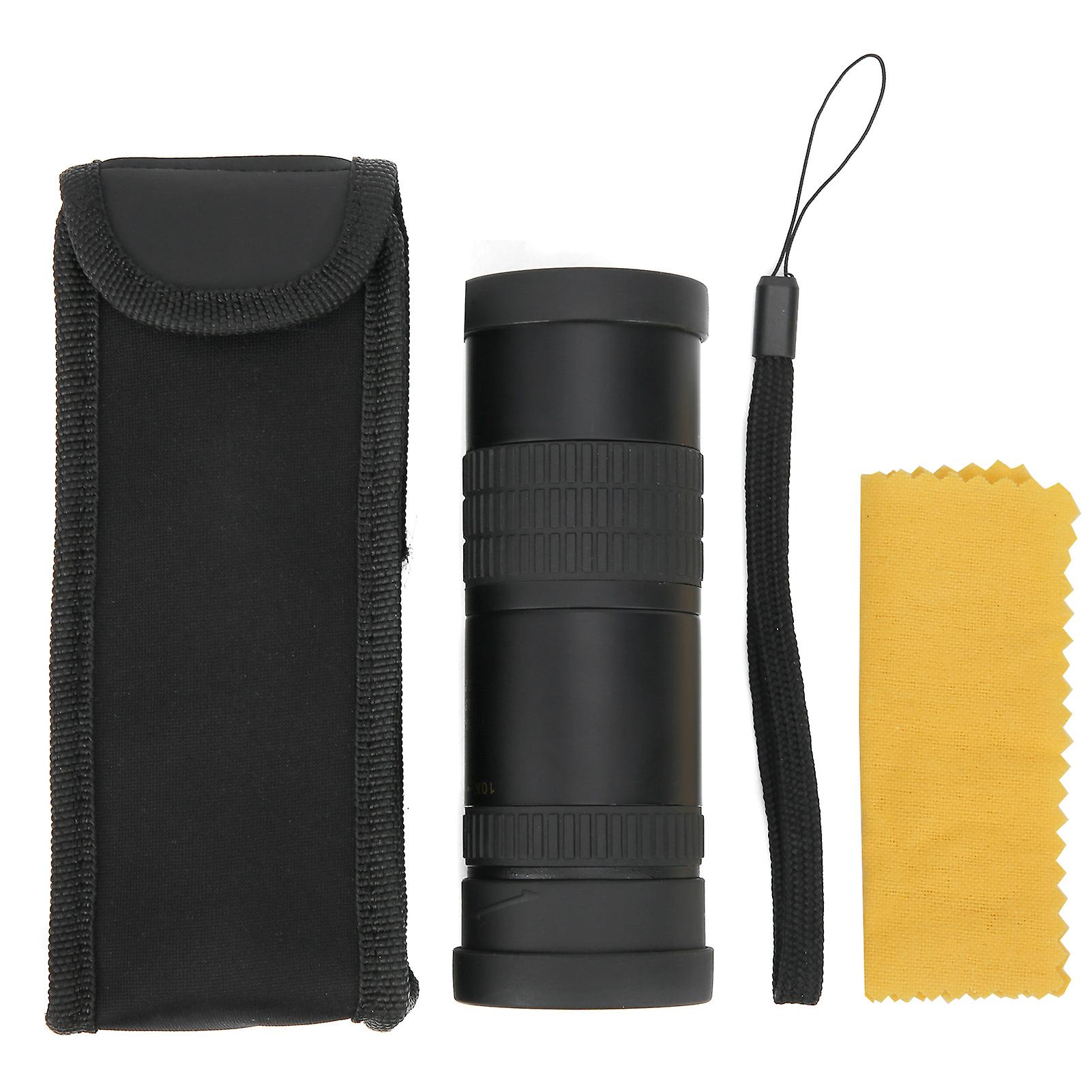 Portable Monocular Telescope Higher Magnification Definition Afocal Zoom 10‑30XLow Light Night Vision
