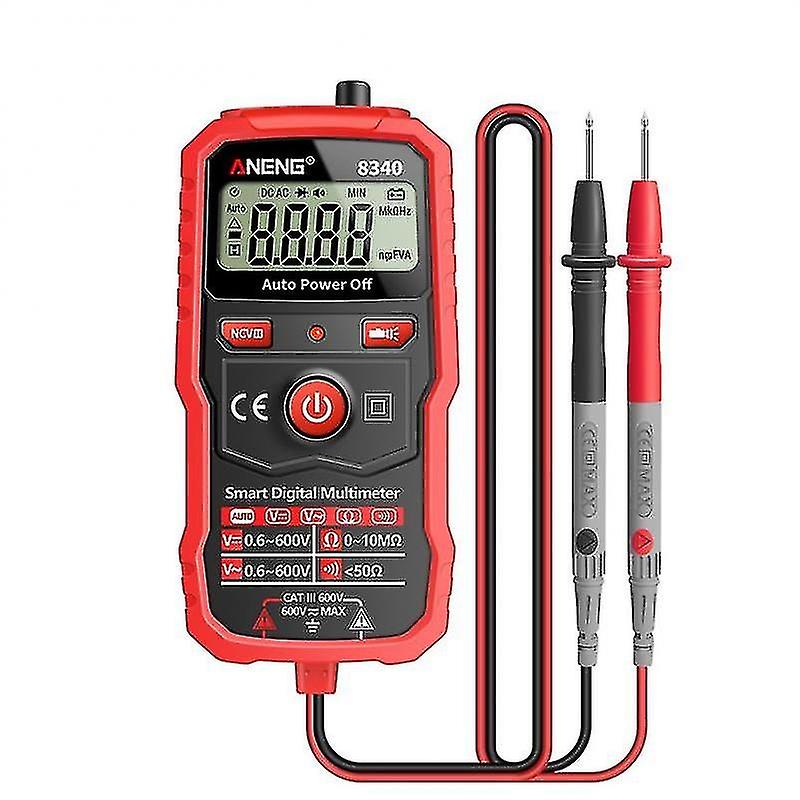 8340 digital multimeter voltmeter ohmmeter 1999 counting AC/DC voltage resistance