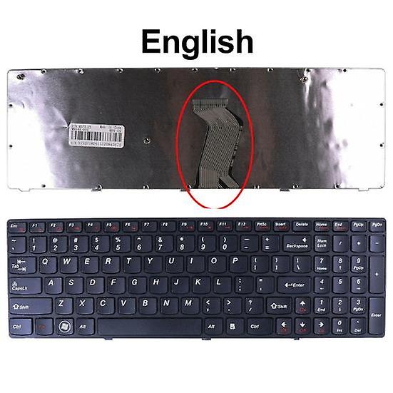 Clavier de remplacement US/RU Spader pour ordinateur portable Lenovo V570 V570C V575 Z570 Z575 B570 B590