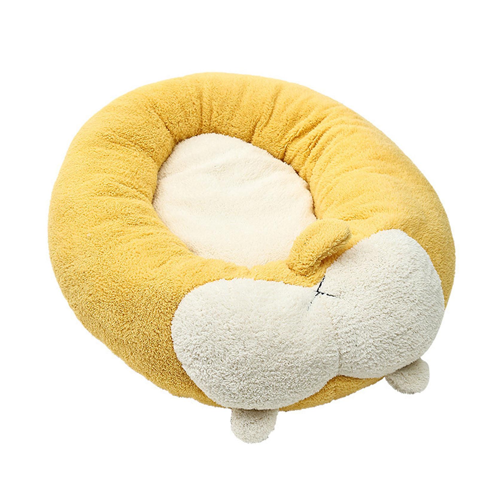 Pet Plush Bed Soft Warm Comfortable Removable Washable M